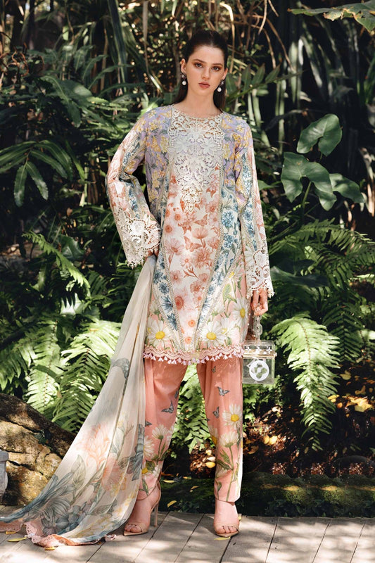 Mprints 2026 | Embroidered Lawn Suit | MPT-2910-B